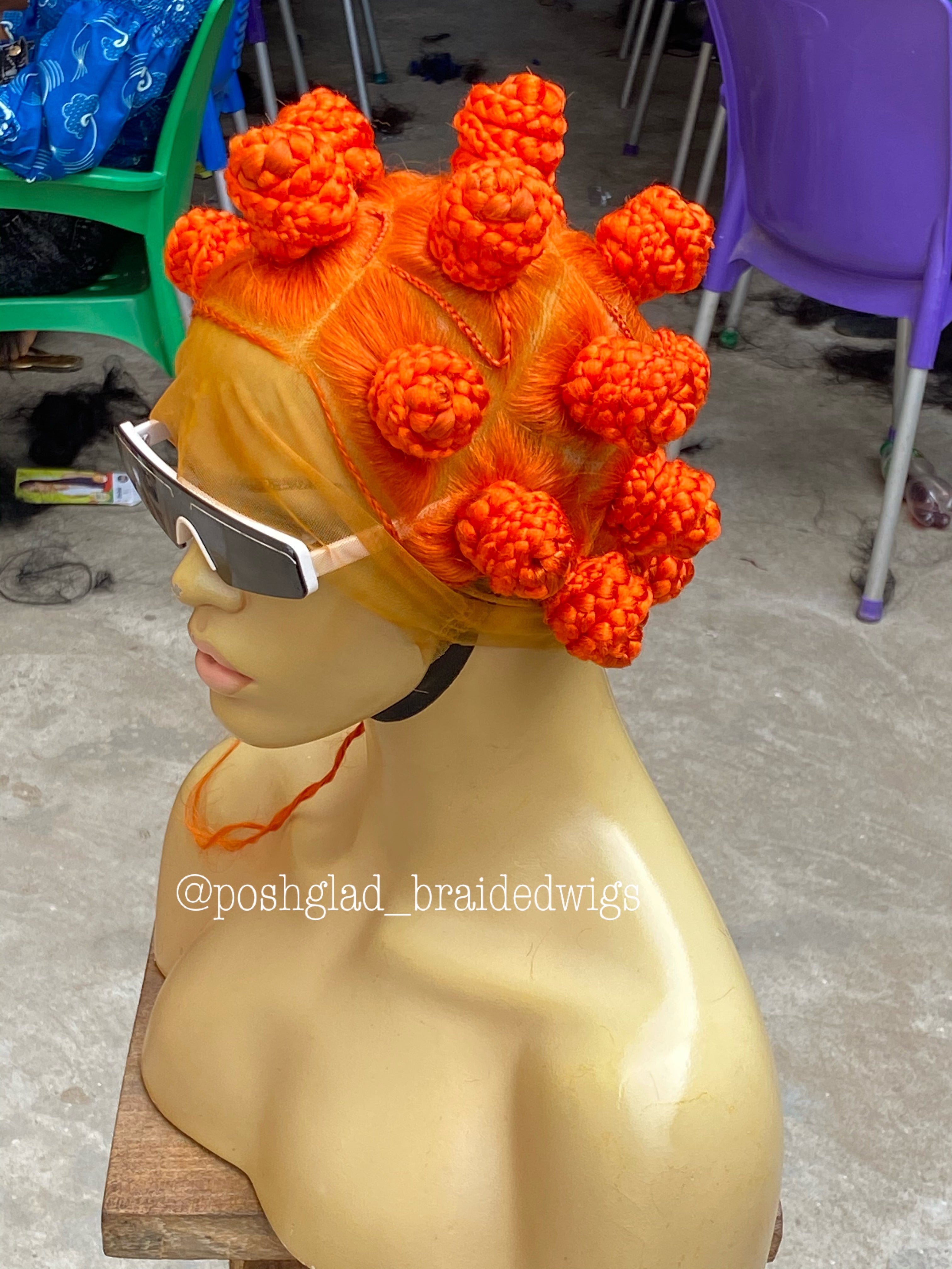 Bantu Knots Wig Bantu Knots Wig
