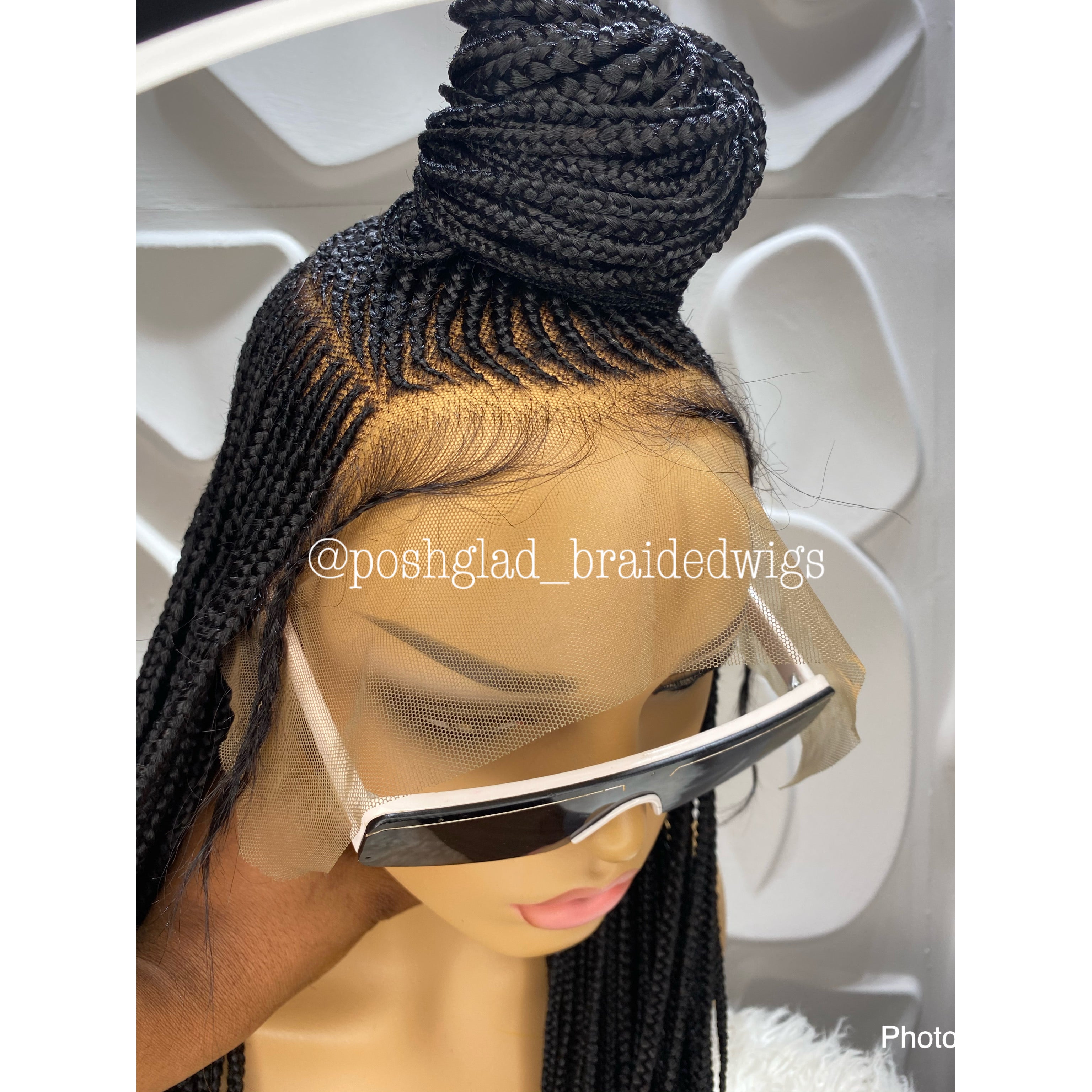 Cornrow Braid Wig (13x6 Lace Frontal) - Cele Cornrow Braid Wig (13x6 Lace Frontal) - Cele
