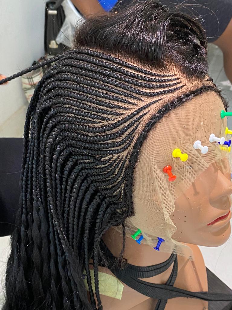 Cornrow Braid Wig (Ready to ship) - Kora Cornrow Braid Wig (Ready to ship) - Kora