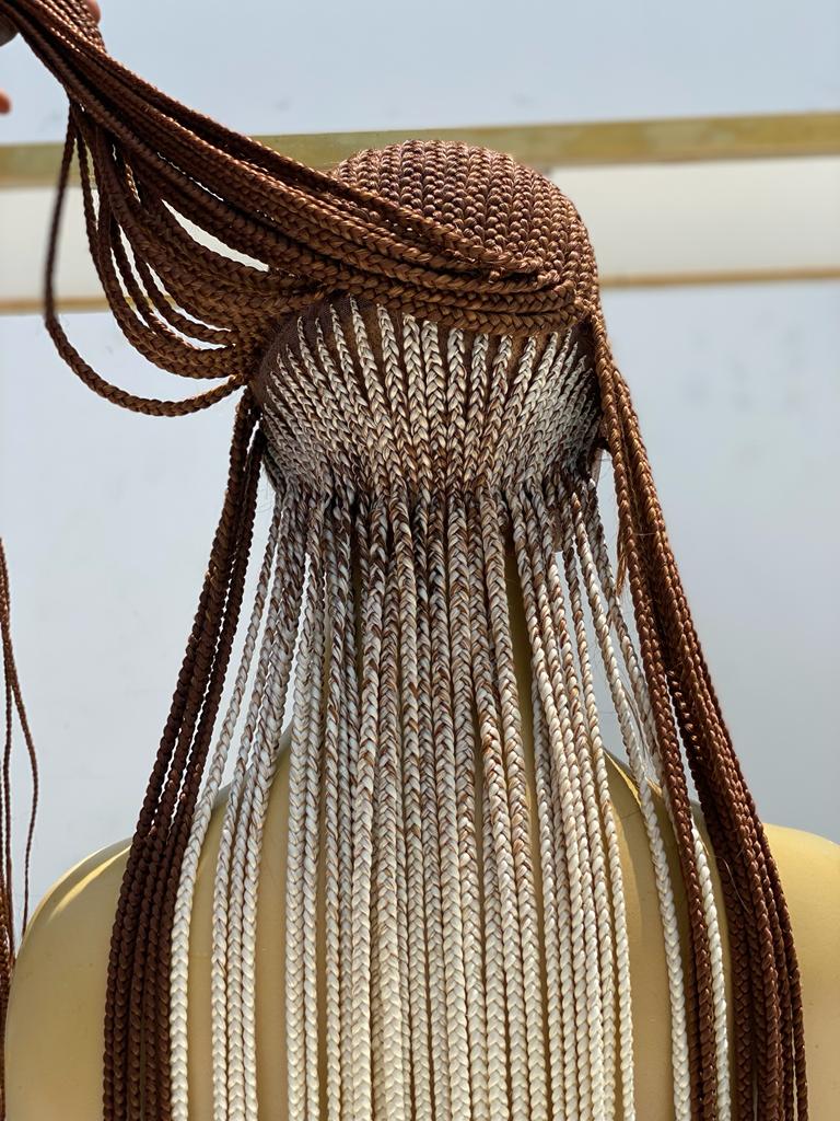 Ready to ship Cornrow Braided wig-Olaoma Ready to ship Cornrow Braided wig-Olaoma