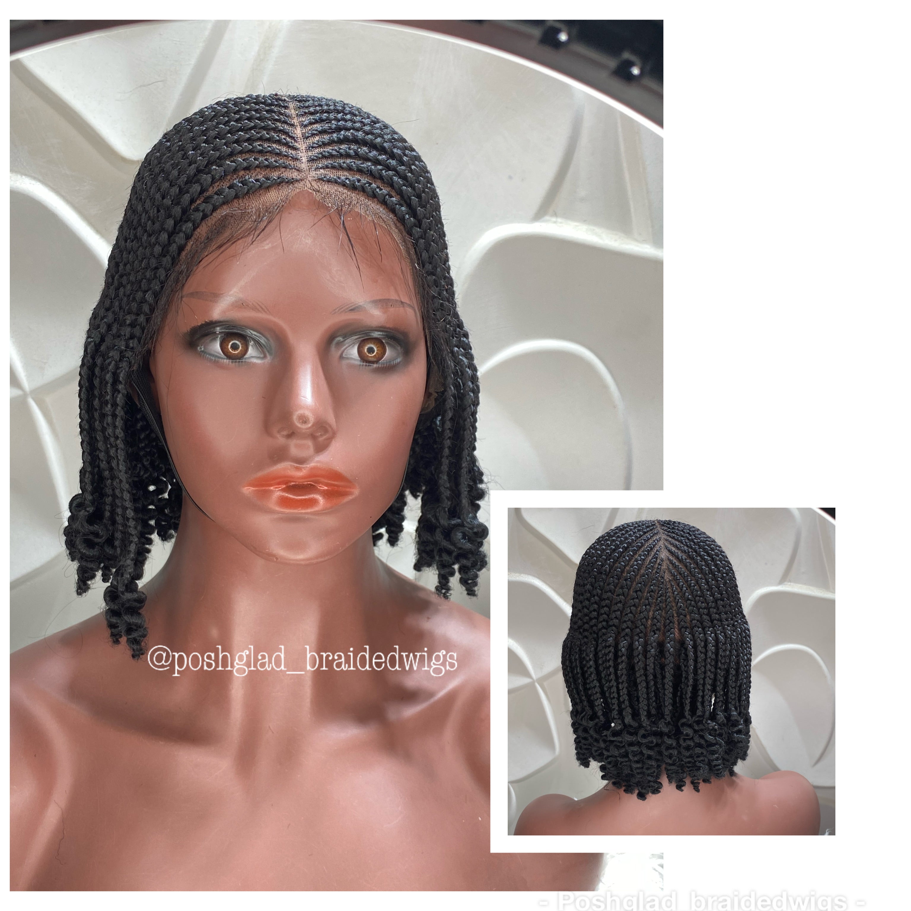Cornrow Braid Wig - Center Part Wave - Alimat Cornrow Braid Wig - Center Part Wave - Alimat