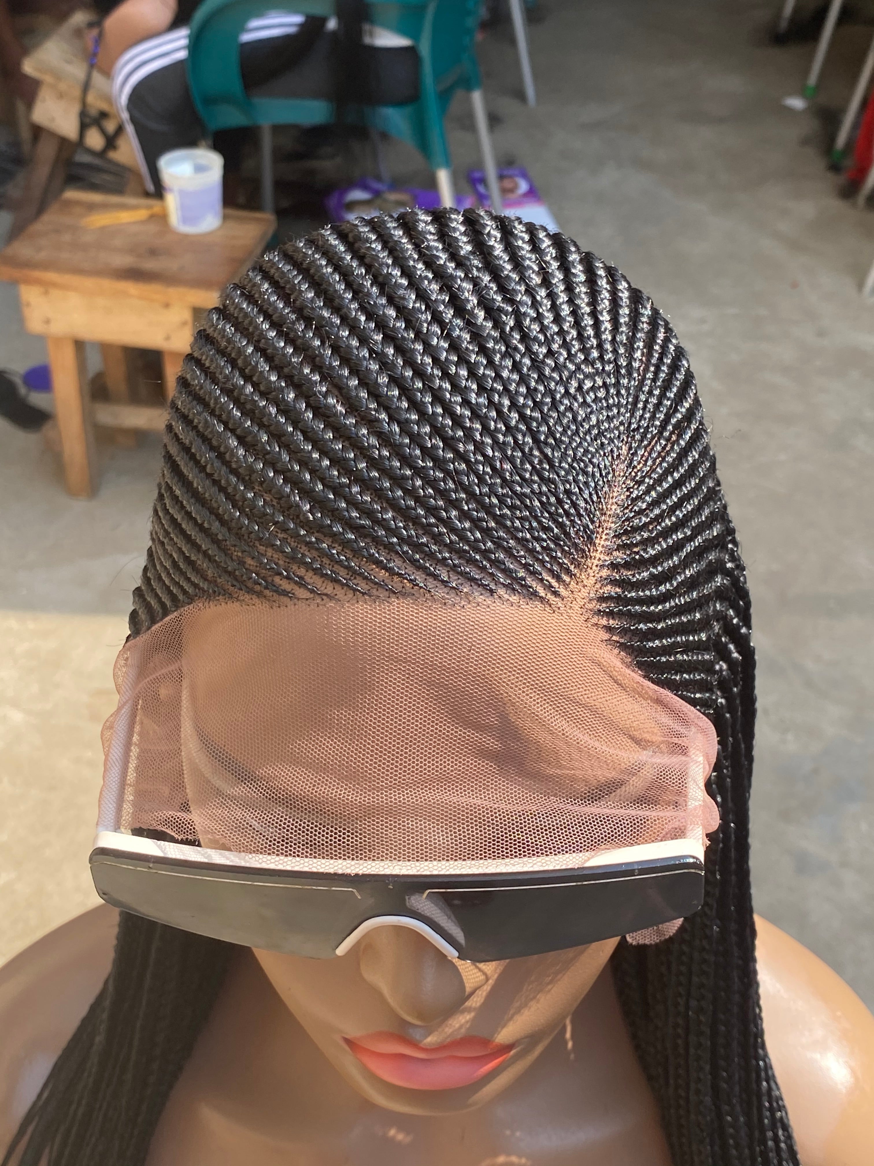 Cornrow Braid Wig - Full Lace Side Part - Candy Cornrow Braid Wig - Full Lace Side Part - Candy