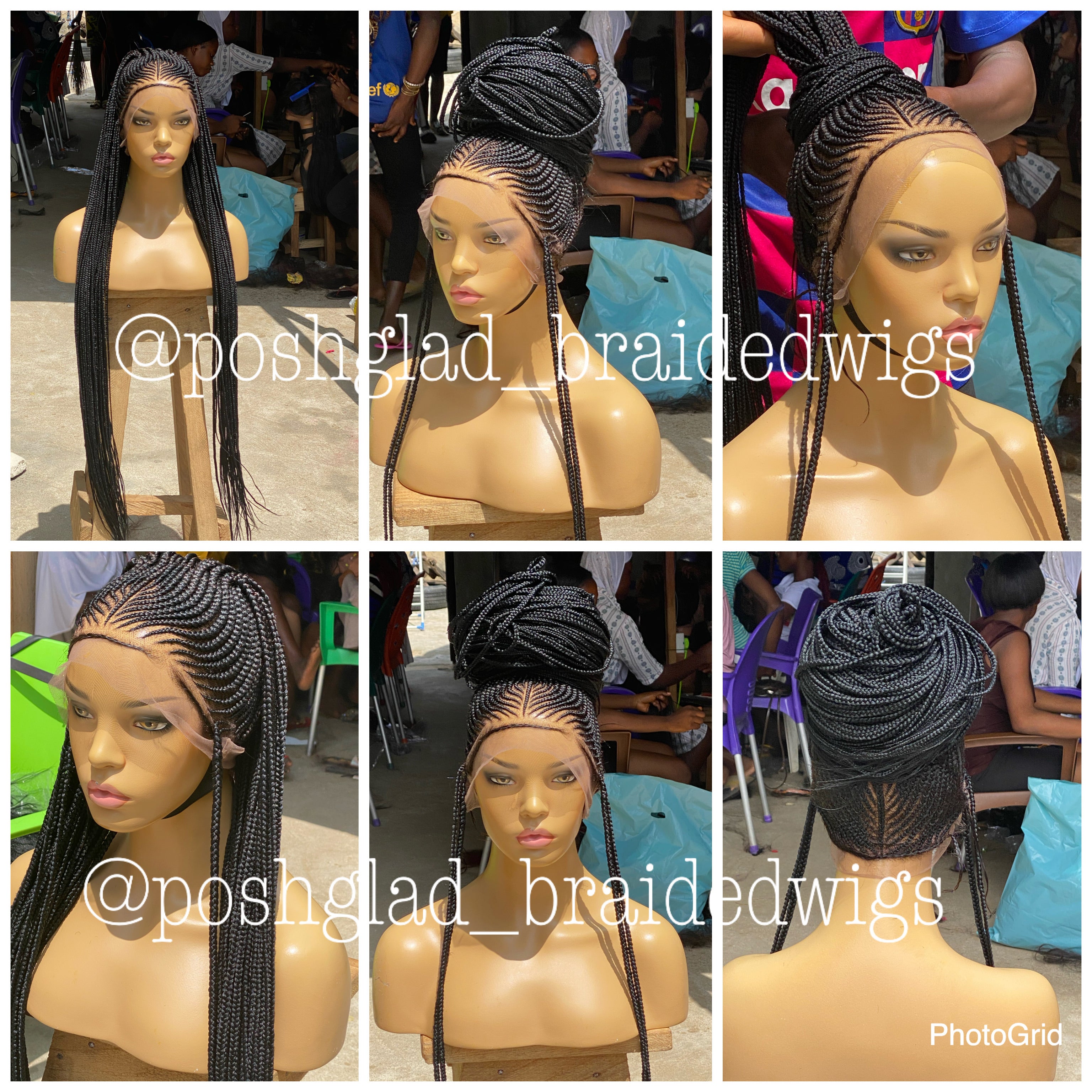 Cornrow Braid Wig Cornrow Braid Wig
