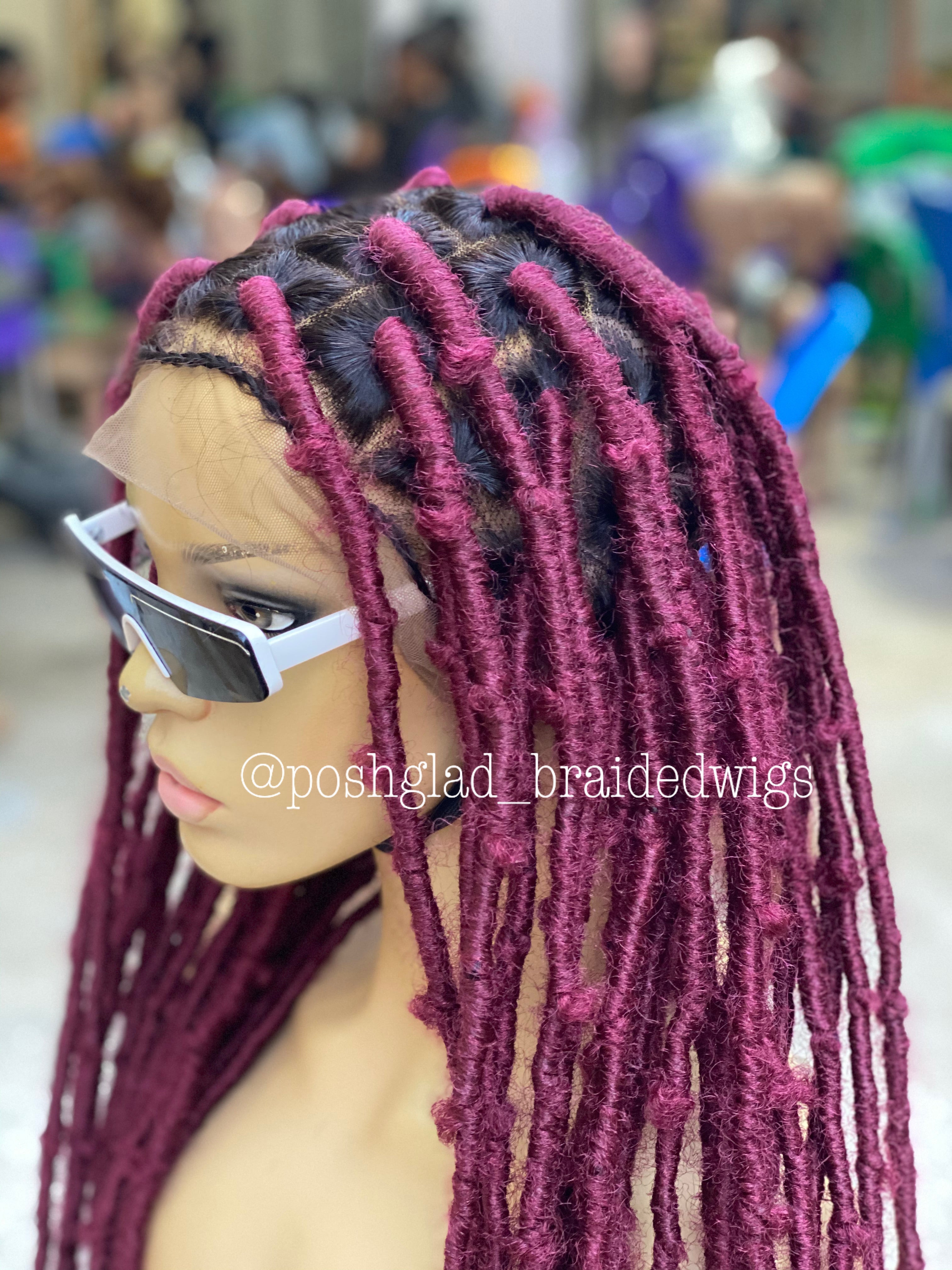 Destress Faux Locs Wig - Swiss Full Lace - Maryam Destress Faux Locs Wig - Swiss Full Lace - Maryam
