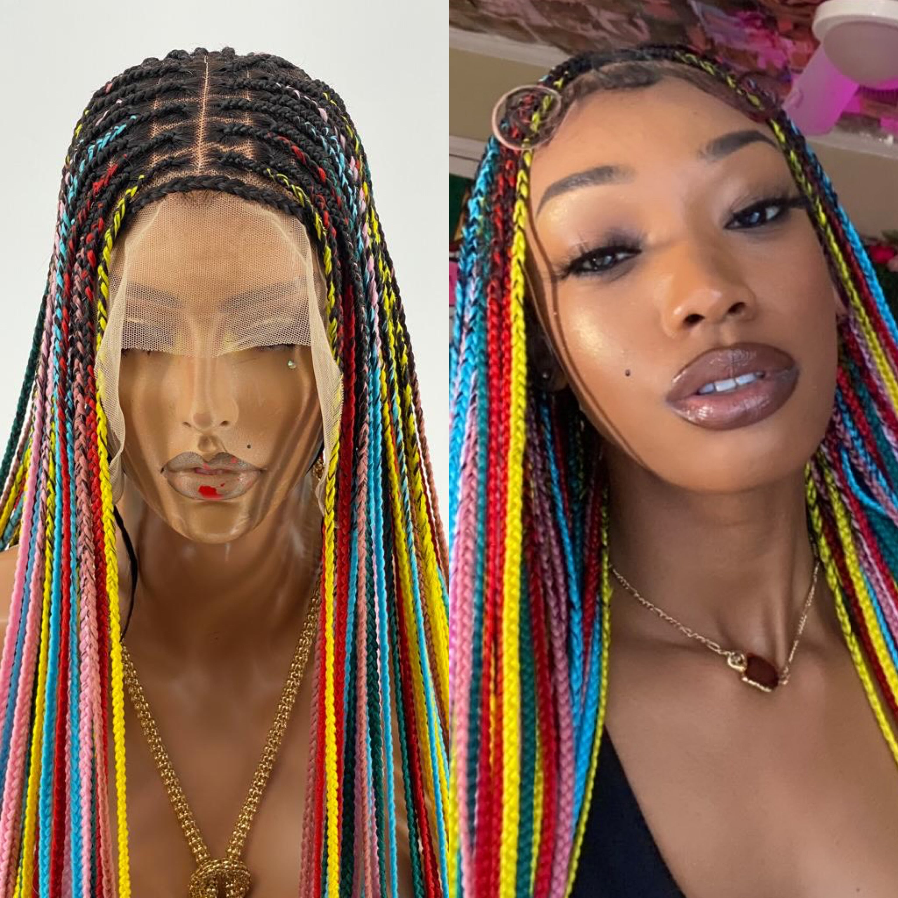 RAINBOW KNOTLESS RAINBOW KNOTLESS