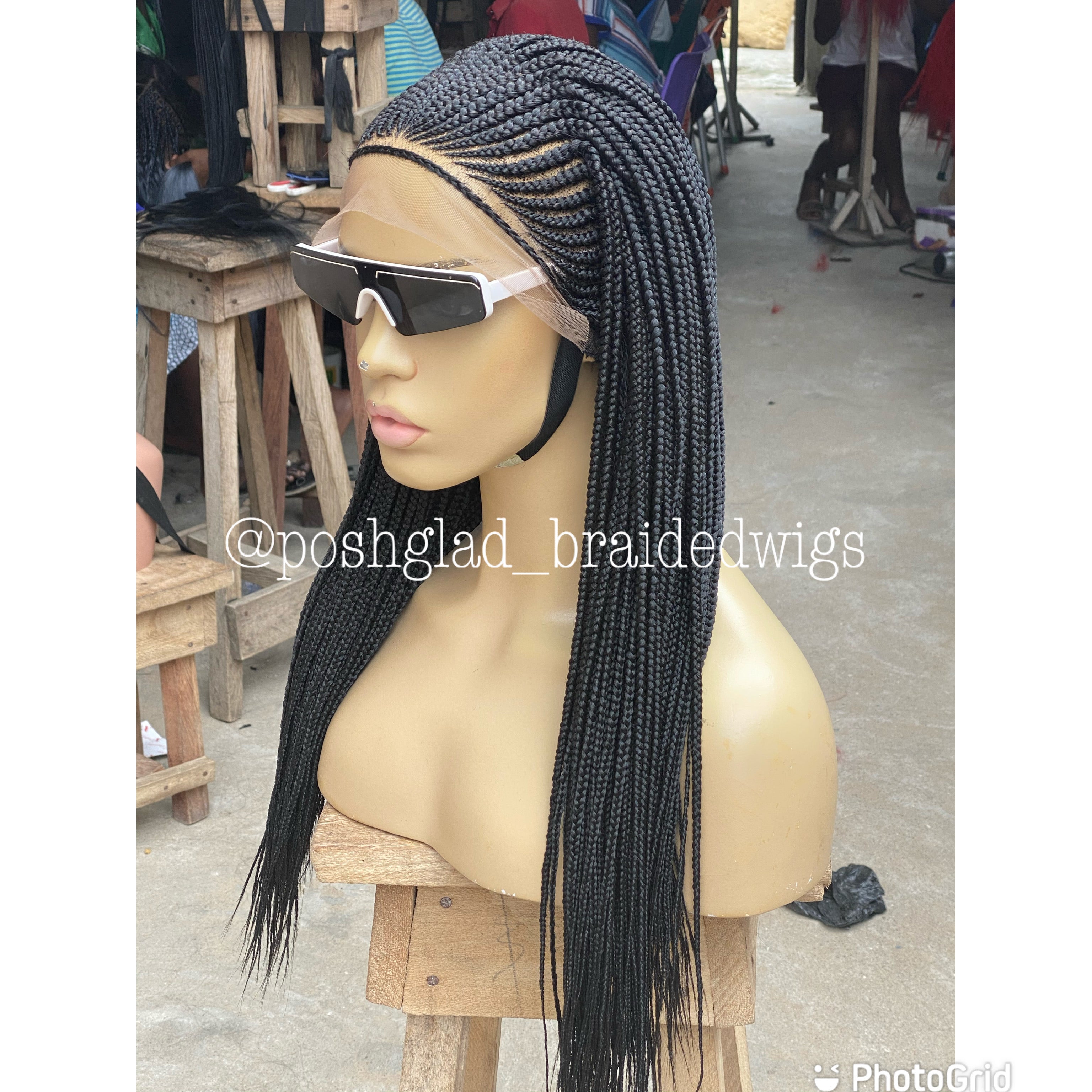 Cornrow Braid Wig Cornrow Braid Wig
