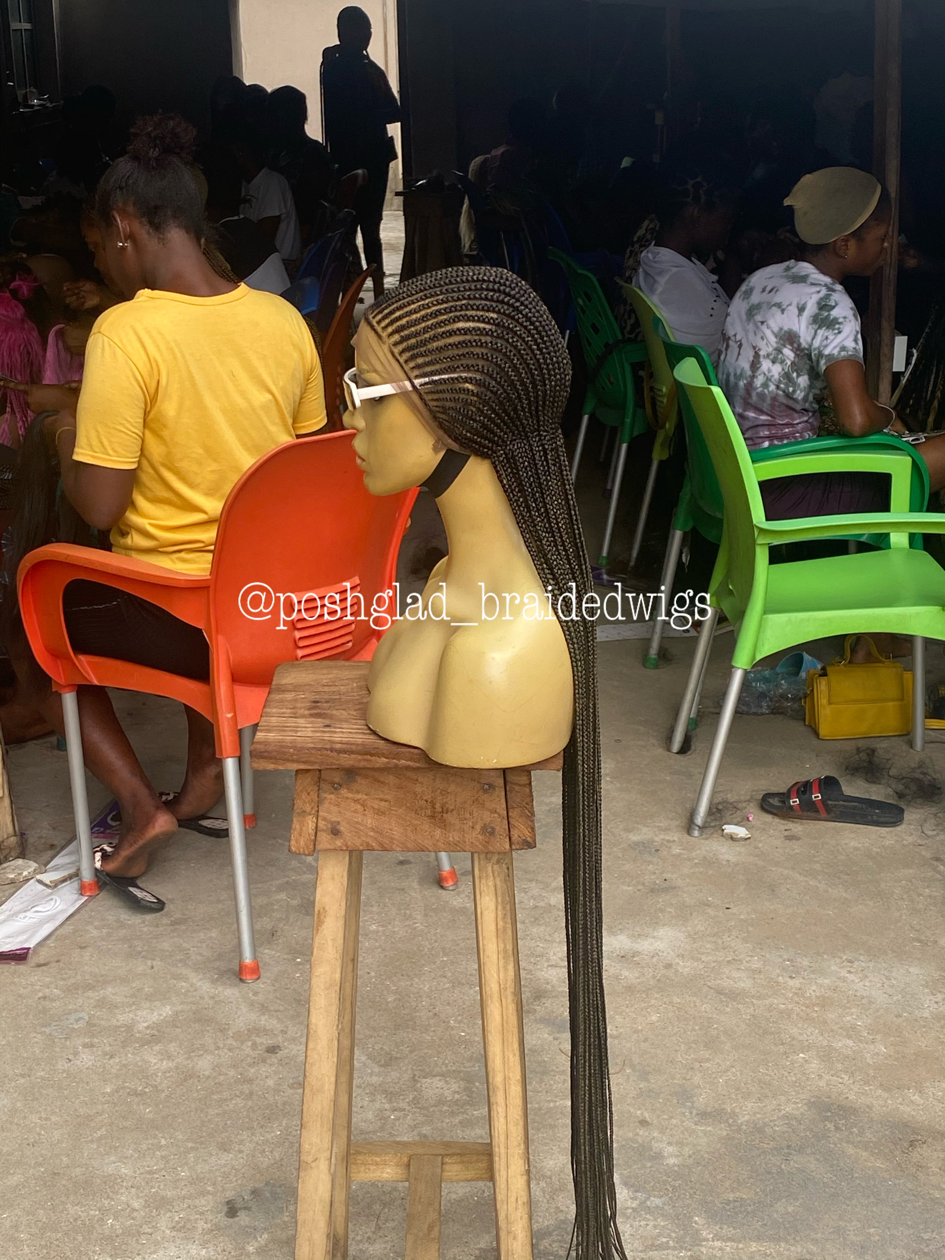 Feedin Braid Wig - Aisha cornrow Feedin Braid Wig - Aisha cornrow