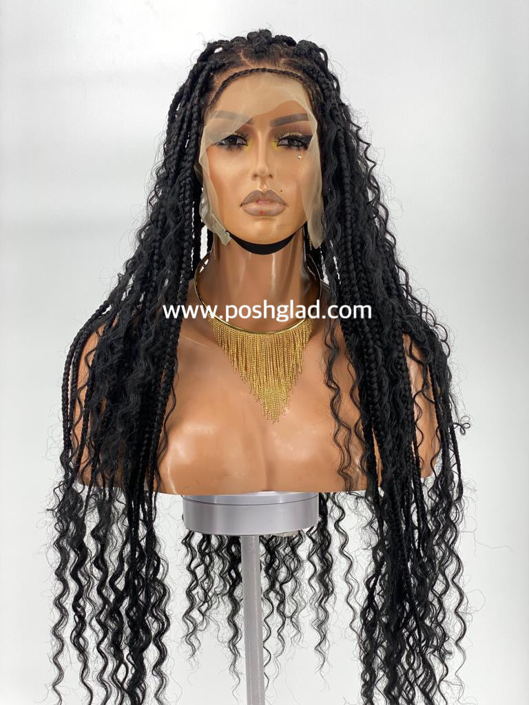 Goddess Jumbo Box Braid Wig - Orbree Goddess Jumbo Box Braid Wig - Orbree