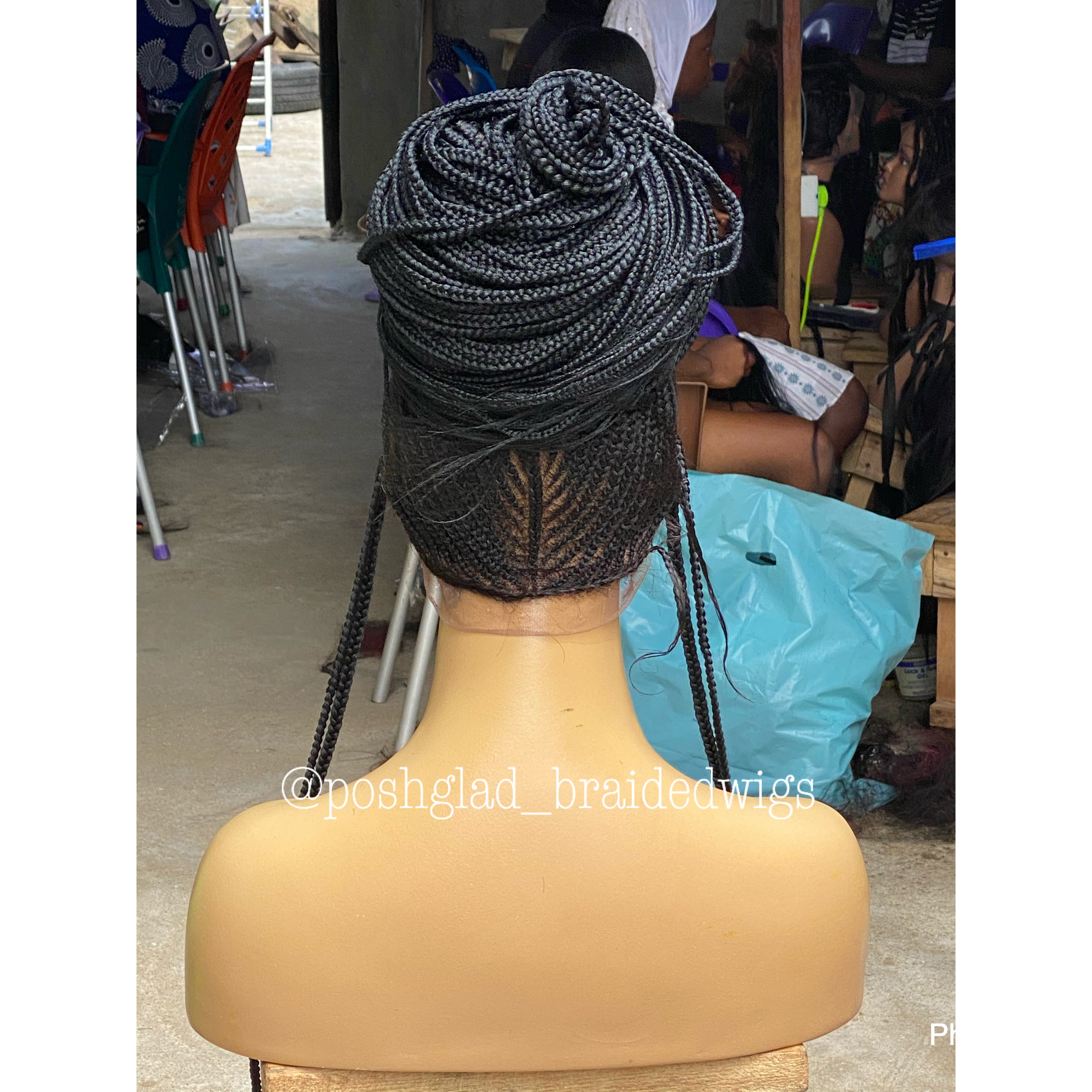 Cornrow Braid Wig Cornrow Braid Wig
