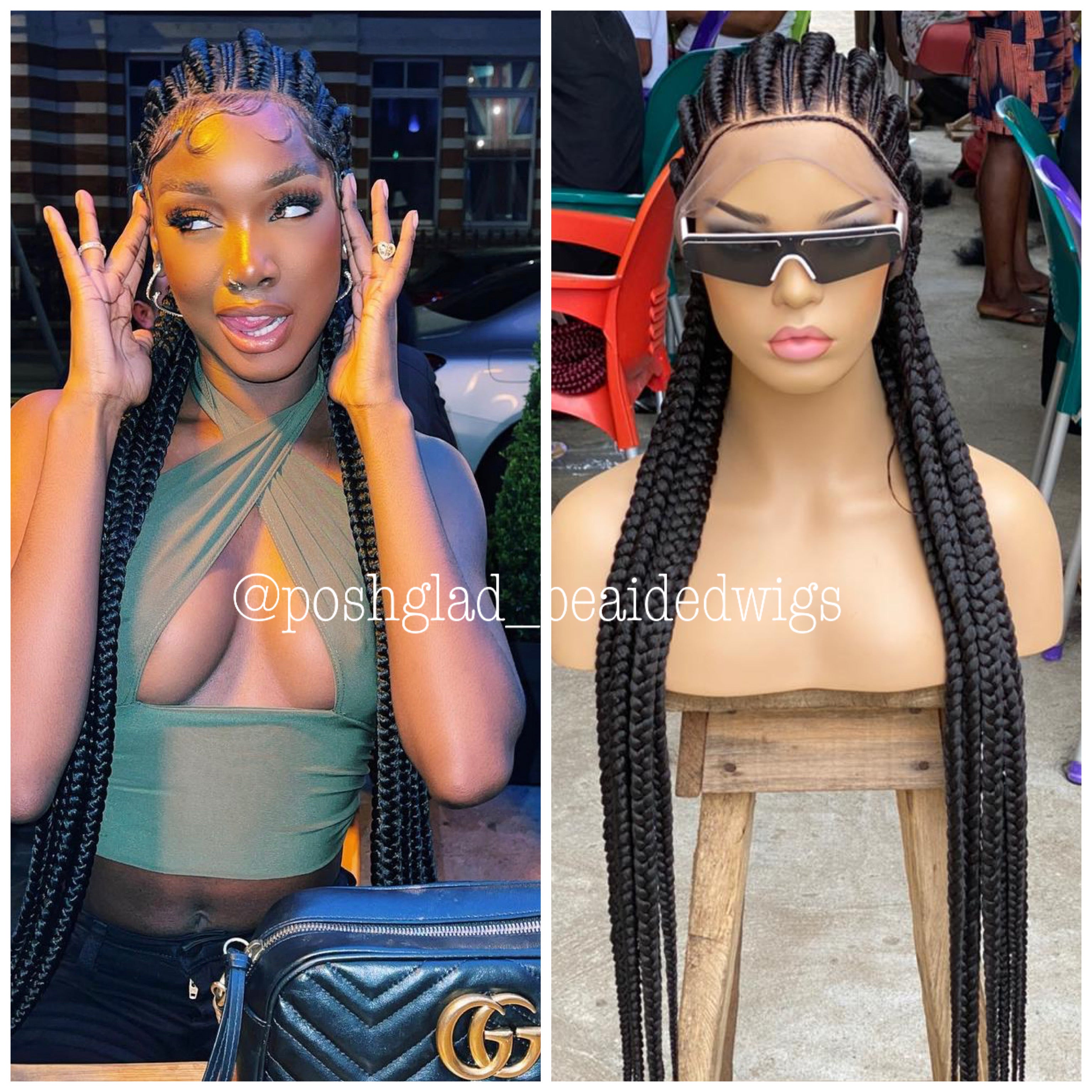 Feed-In Braid Cornrow Wig - Altou Feed-In Braid Cornrow Wig - Altou