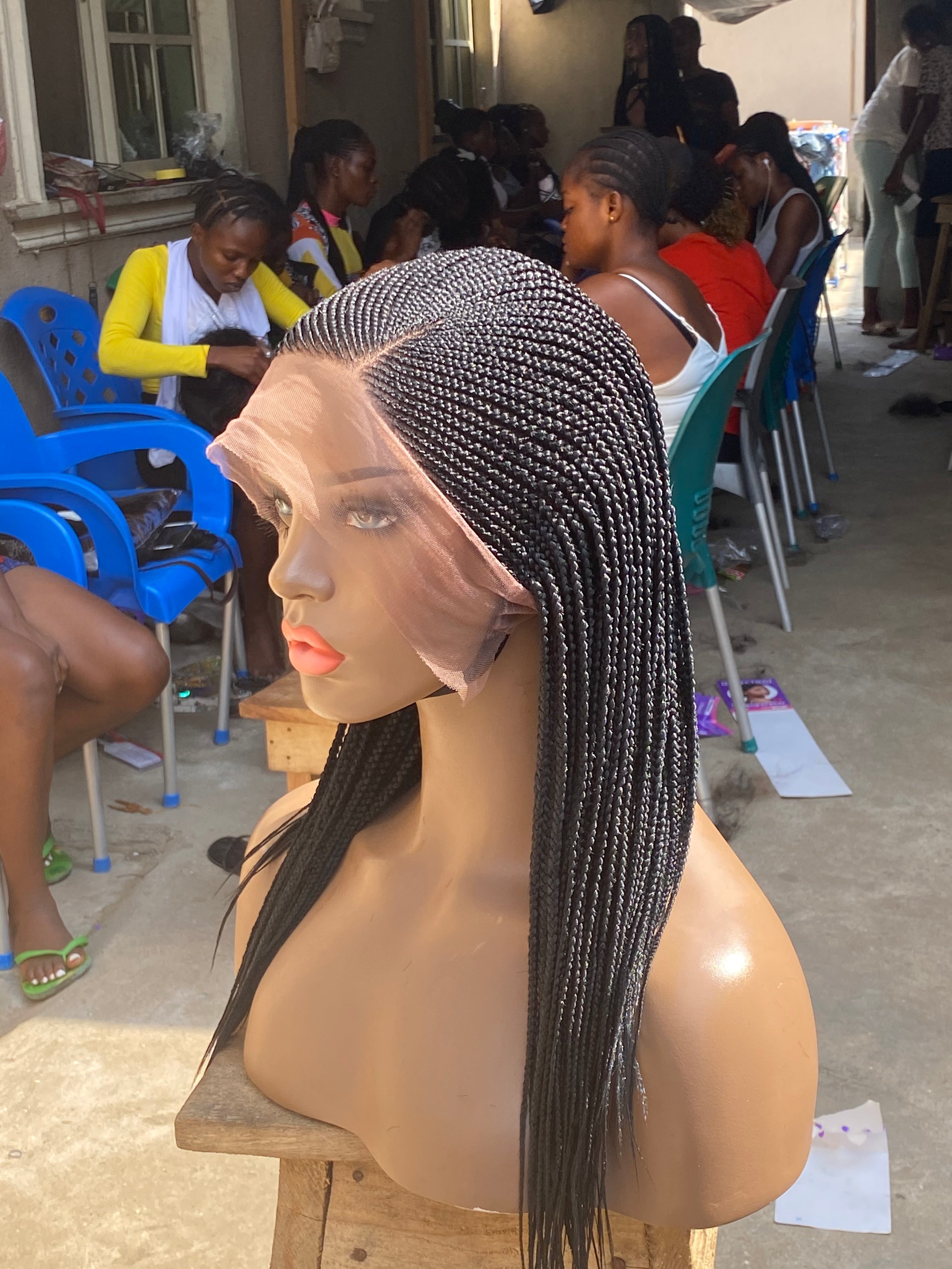Cornrow Braid Wig - Full Lace Side Part - Candy Cornrow Braid Wig - Full Lace Side Part - Candy