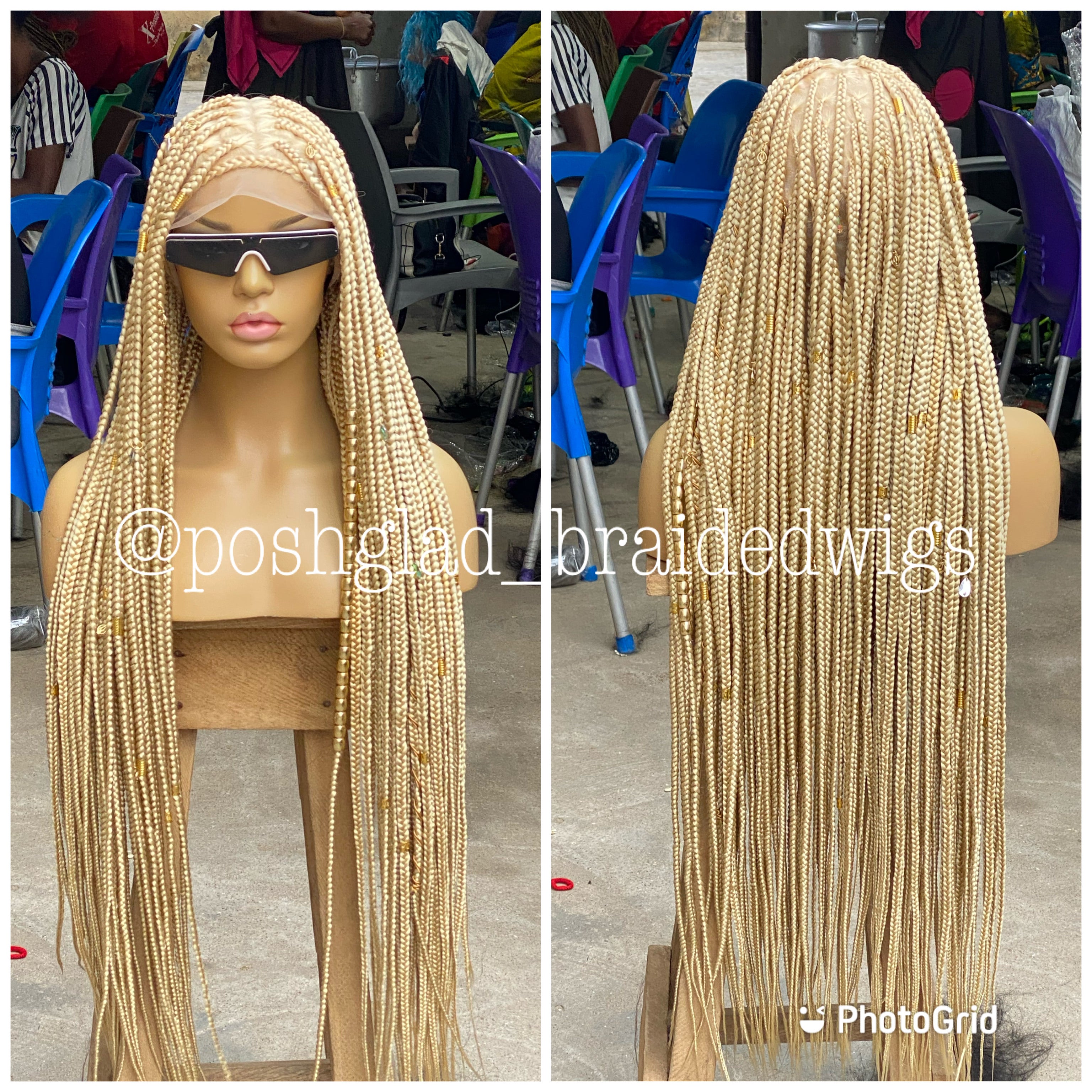 SHADE KNOTLESS (premium blonde ) SHADE KNOTLESS (premium blonde )