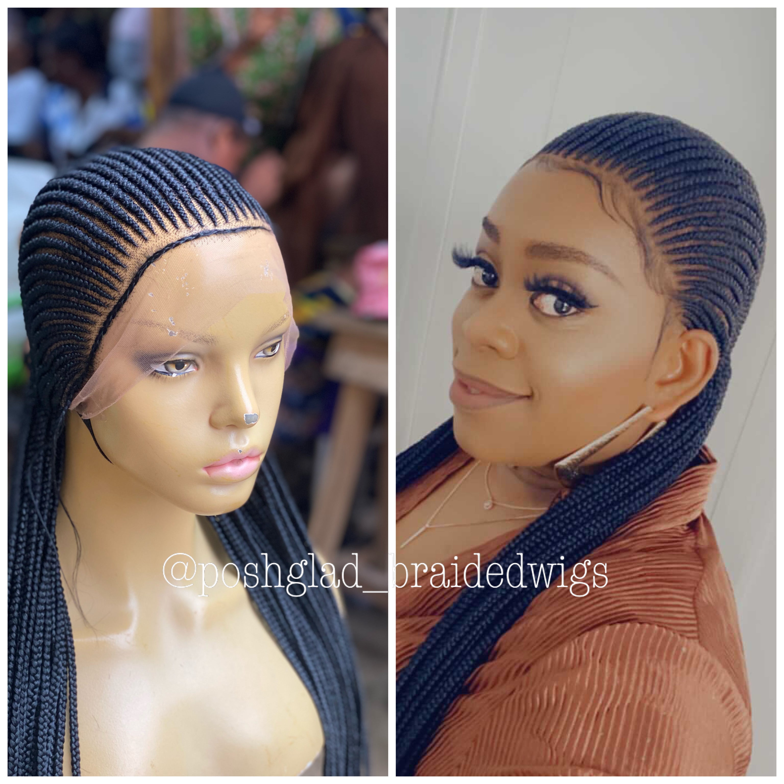 Feedin Braid Wig - Aisha cornrow Feedin Braid Wig - Aisha cornrow