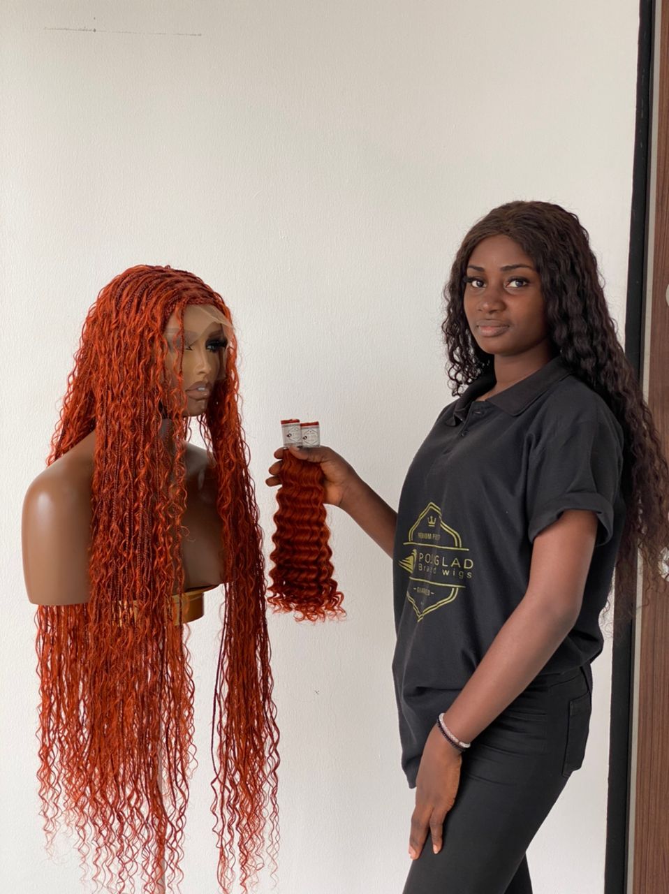 Bohemian Knotless - TARA COPPER RED (100% Human Hair) Bohemian Knotless - TARA COPPER RED (100% Human Hair)