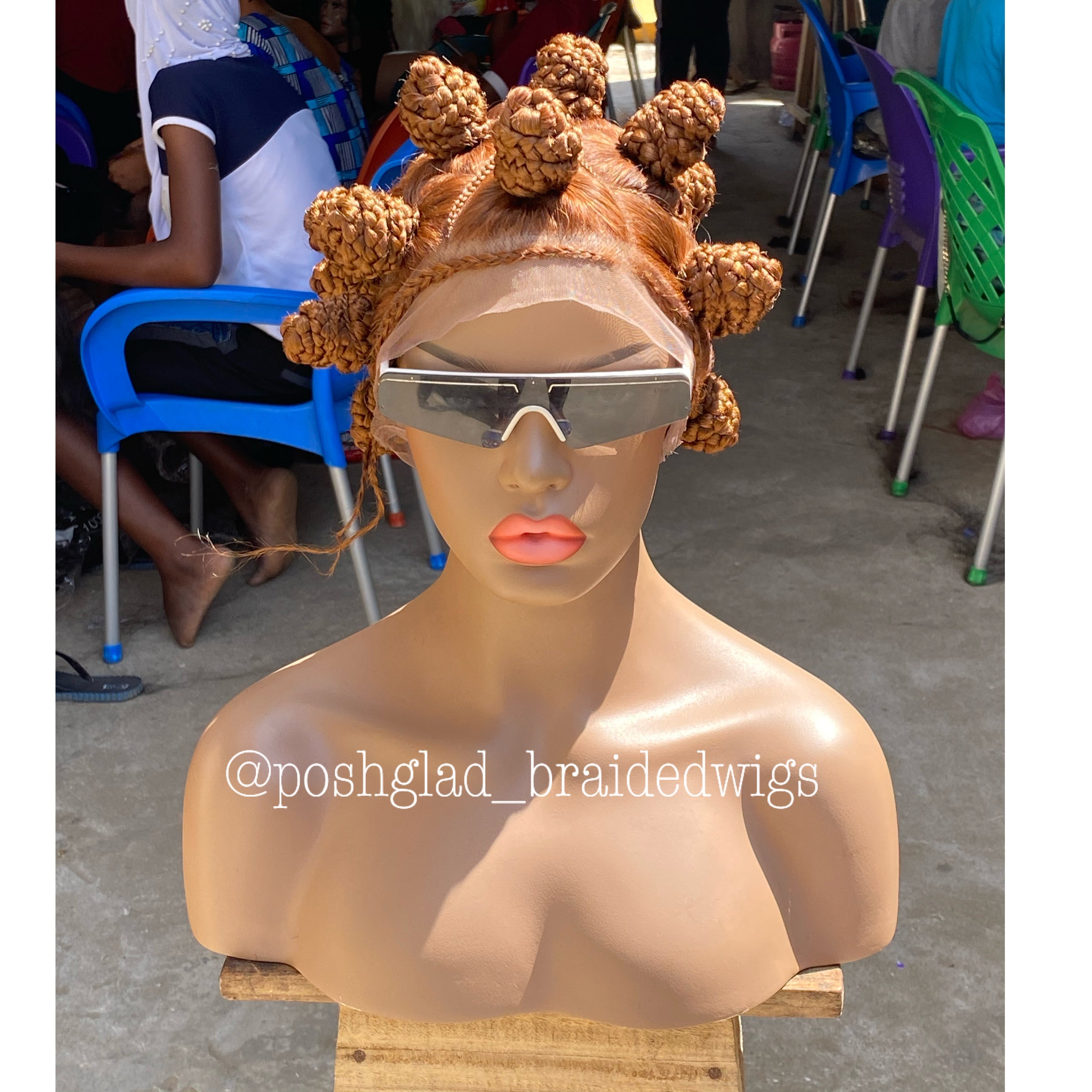 Knotless Braid Wig > Bantu Knots > Jayda Knotless Braid Wig > Bantu Knots > Jayda