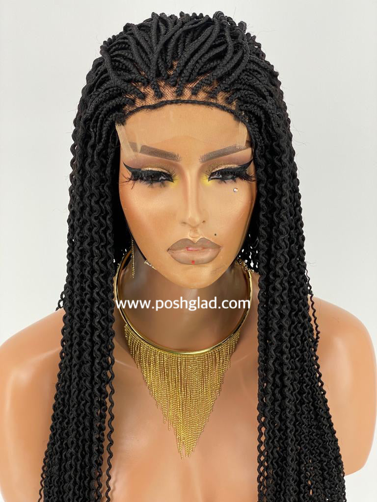 Watermelon Twist Braid - Lace Closure 4x4 - Oluchi Watermelon Twist Braid - Lace Closure 4x4 - Oluchi