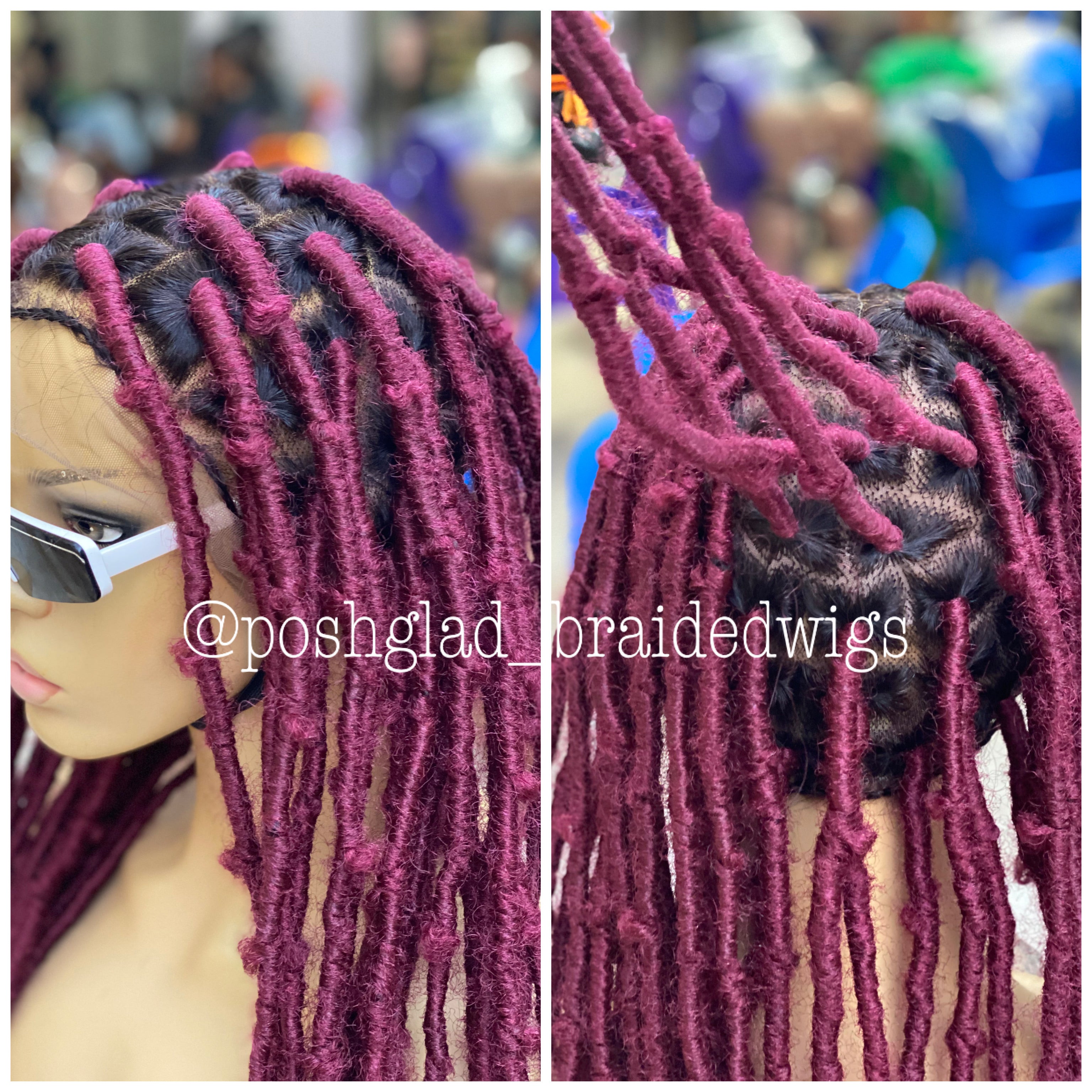 Destress Faux Locs Wig - Swiss Full Lace - Maryam Destress Faux Locs Wig - Swiss Full Lace - Maryam