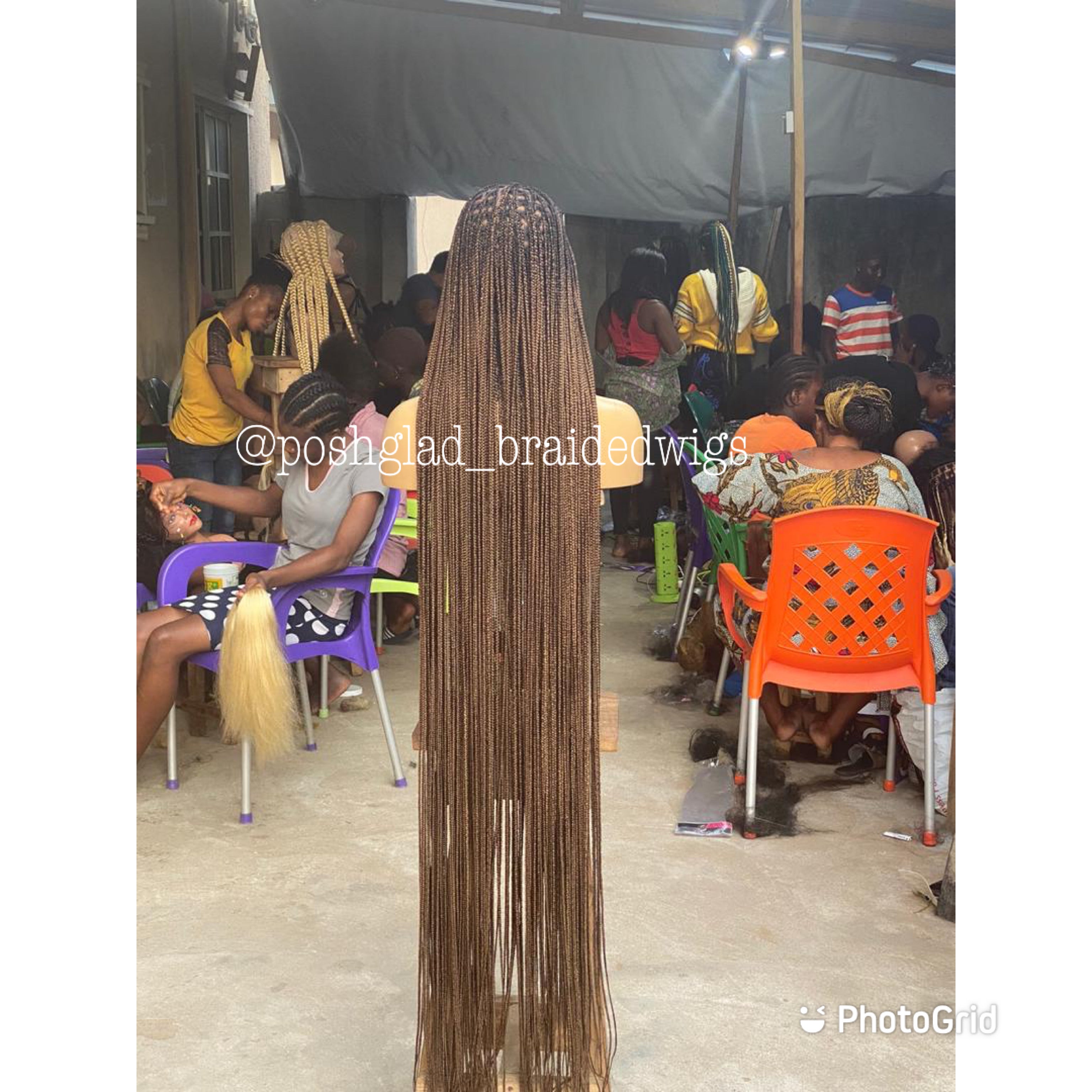 Beyoncé Honey Blonde Knotless Braid Wig Beyoncé Honey Blonde Knotless Braid Wig