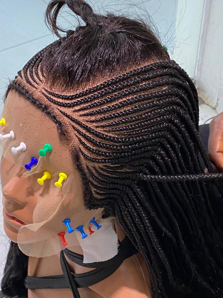 Cornrow Braid Wig (Ready to ship) - Kora Cornrow Braid Wig (Ready to ship) - Kora