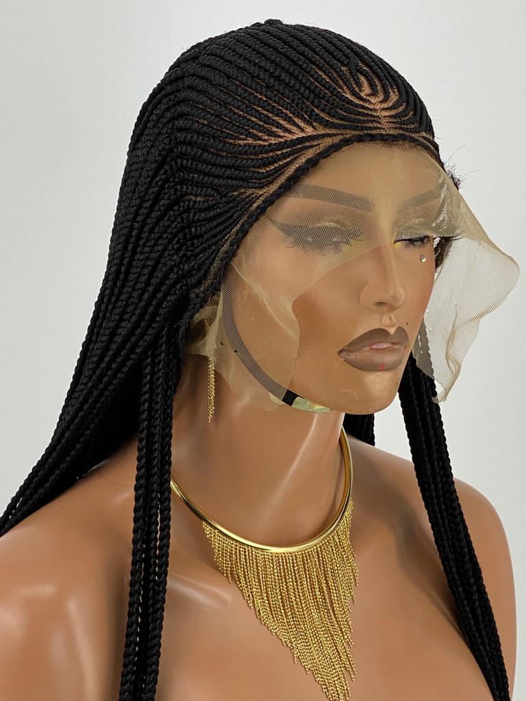 Cornrow Braid Wig (Ready to ship) - Kora Cornrow Braid Wig (Ready to ship) - Kora