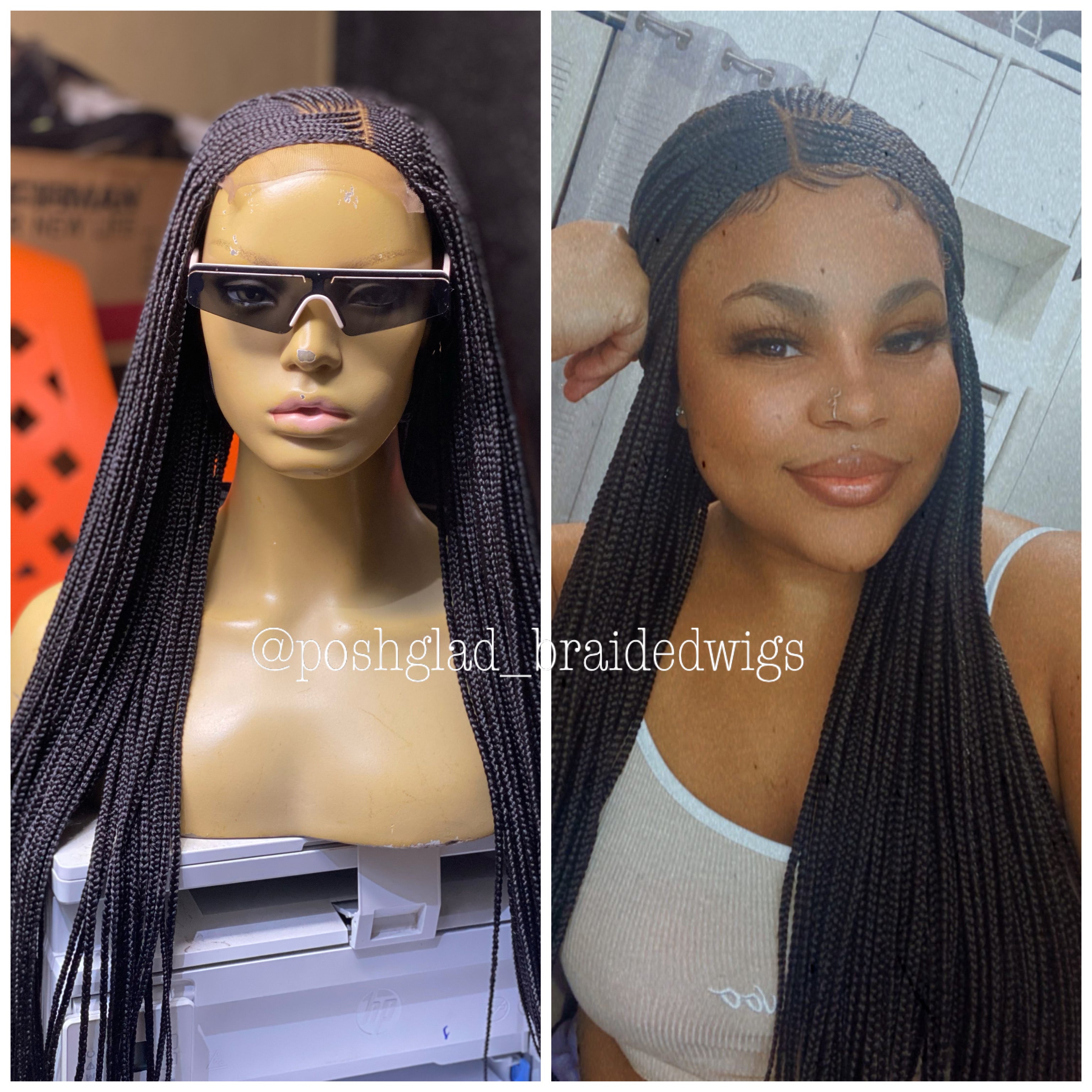 Cornrow Braid Wig Cornrow Braid Wig