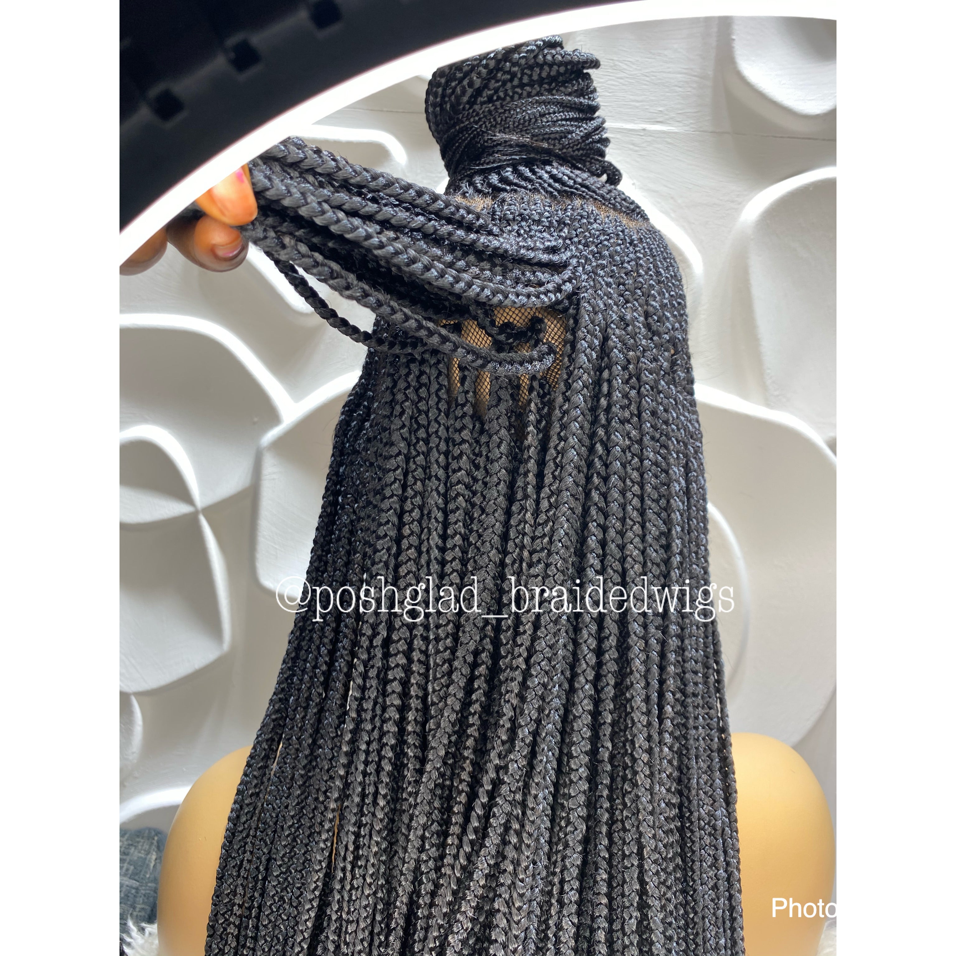 Cornrow Braid Wig (13x6 Lace Frontal) - Cele Cornrow Braid Wig (13x6 Lace Frontal) - Cele