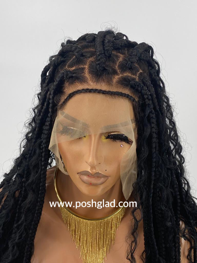 Goddess Jumbo Box Braid Wig - Orbree Goddess Jumbo Box Braid Wig - Orbree