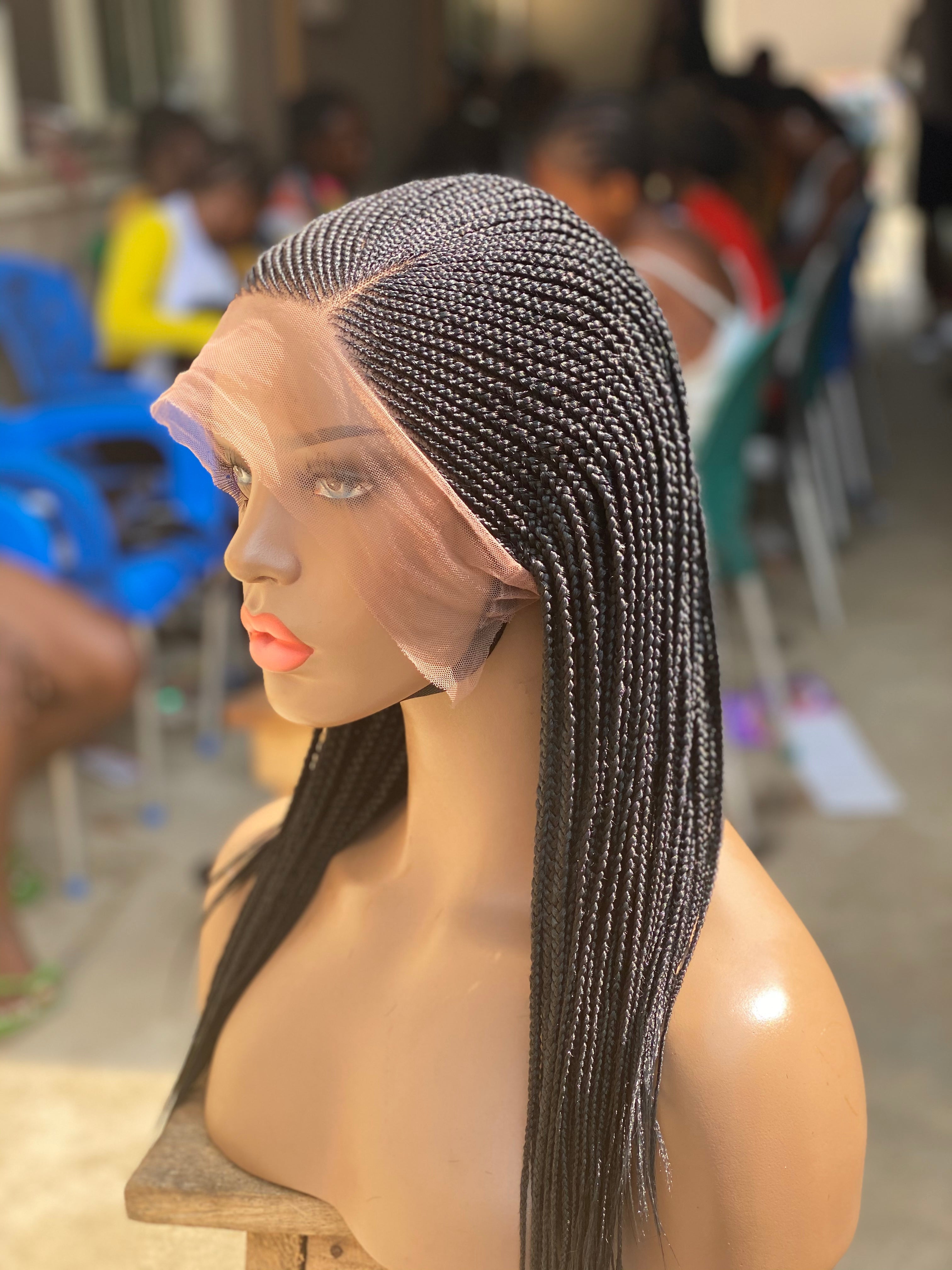 Cornrow Braid Wig - Full Lace Side Part - Candy Cornrow Braid Wig - Full Lace Side Part - Candy
