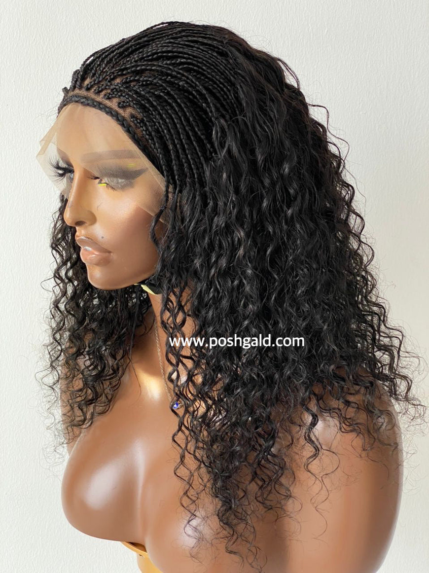 100% Human Hair Deep Wave Wig 