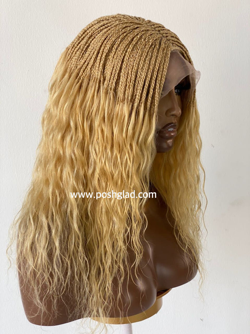 100% Human Hair Deep Wave Wig 