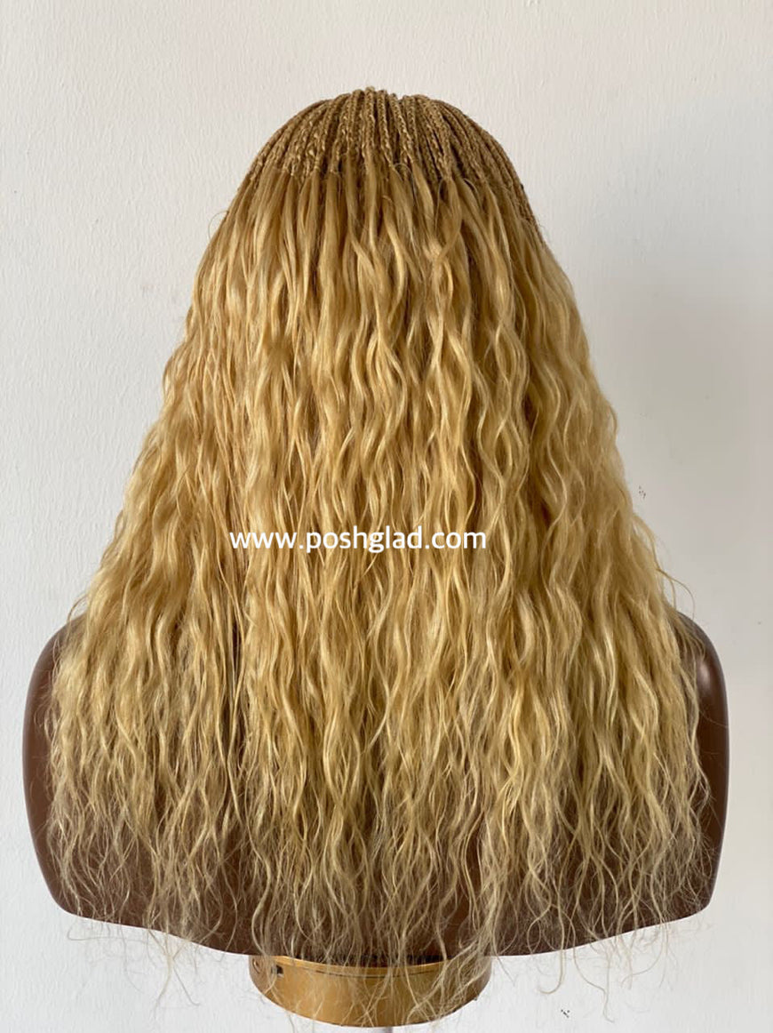 100% Human Hair Deep Wave Wig 