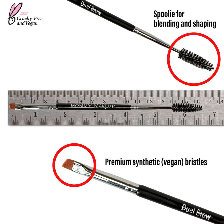 Dual Brow Brush