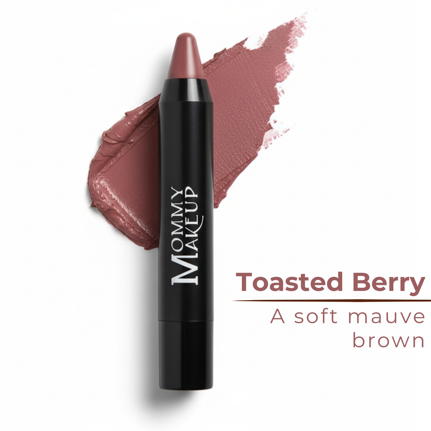 Triple Sticks Lipstick, Cream Blush, and Treatment in Toasted Berry