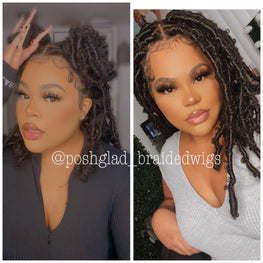 Short Butterfly Locs - Rebecca