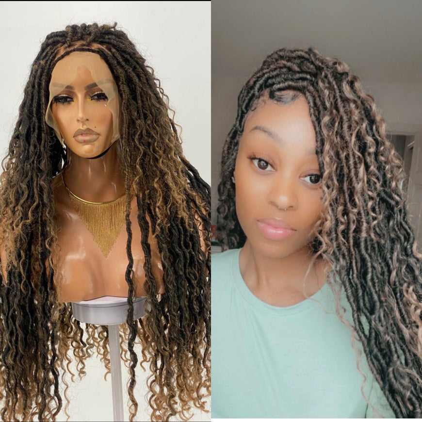 Destressed Locs Wig 