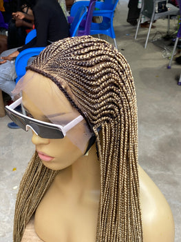 Cornrow Braid Wig - 13x6 Lace Frontal - Bolade