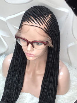 Cornrow Braid Wig - Full Lace - Effia