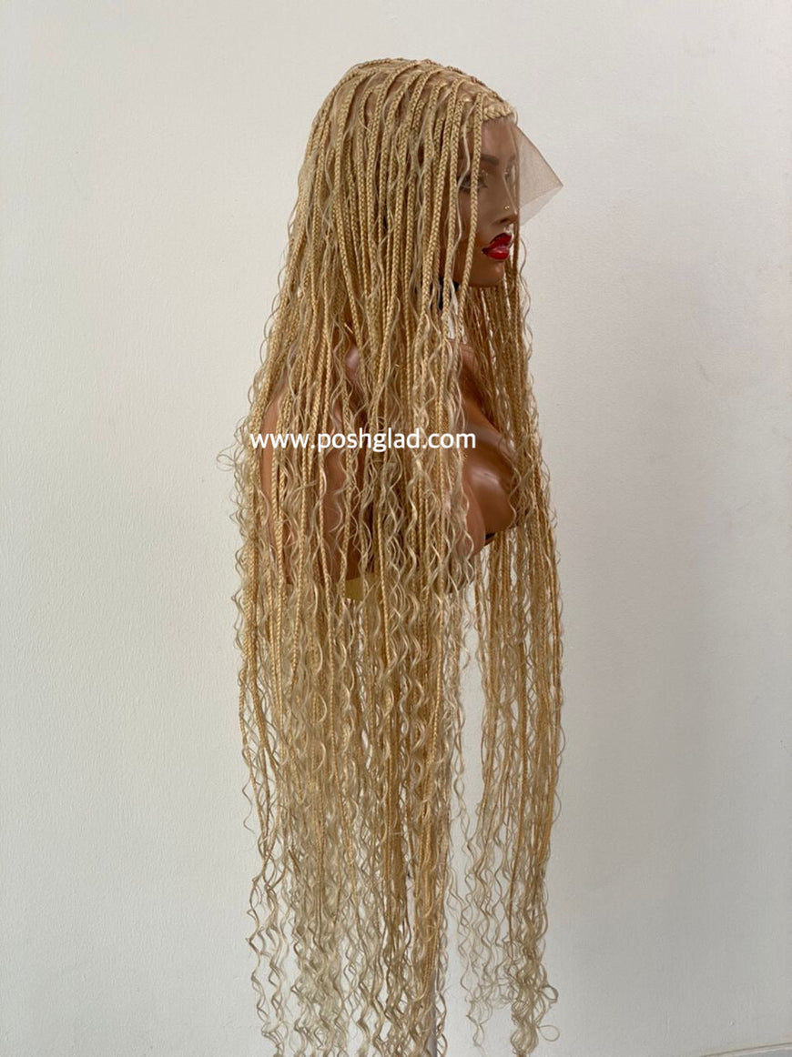 Bohemian Knotless Braid Wig 