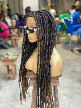 Destress Faux Locs - Faux Locs Color 1B/27 - Whoopi