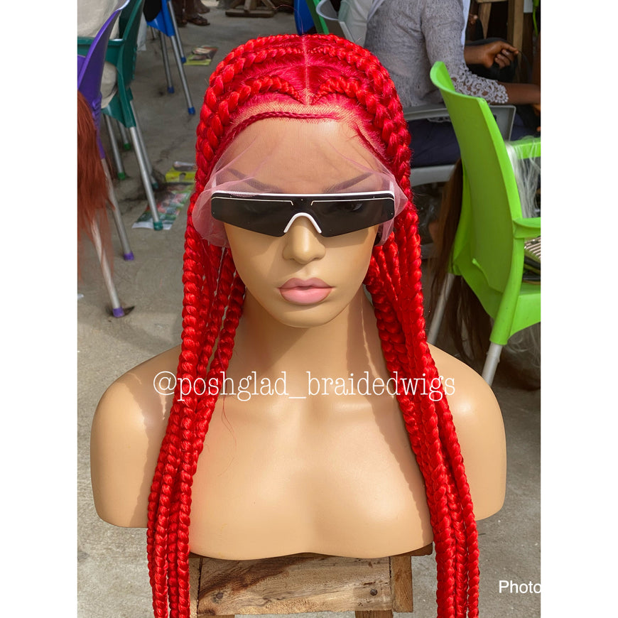 POP SMOKE IN FIRE RED